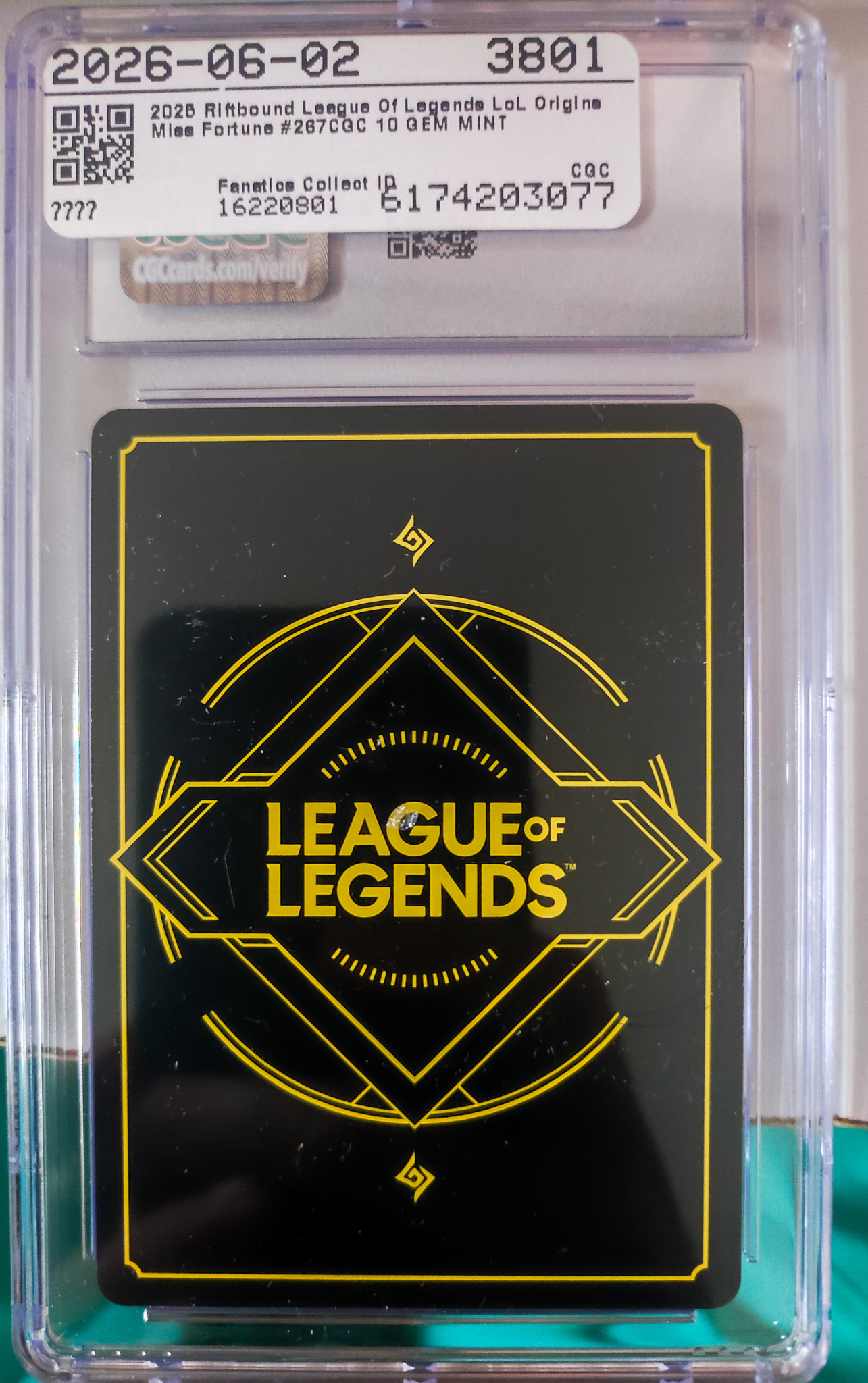 Riftbound 2025 Ms Fortune CGC 10